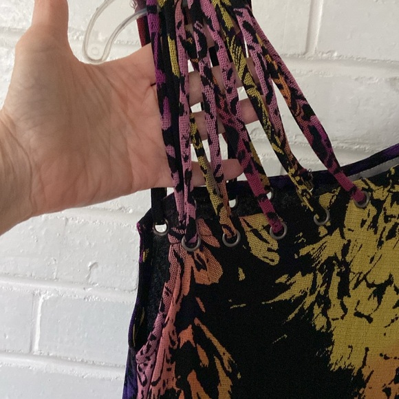 Lynn Ritchie Silver EUC Sleeveless Gorgeous Fully Lined Dress. No Wrinkle! - Picture 9 of 15